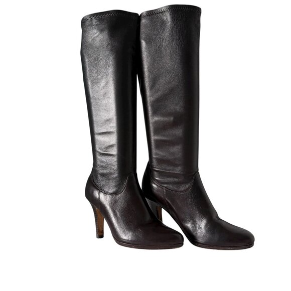 Cole Haan Shoes - COLE HAHN | Nike Air Brown Leather Tall Boots Sz 7